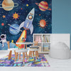 Space Rocket and Planets