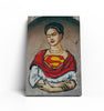 Canvas Decorativo Superman Frida Kahlo