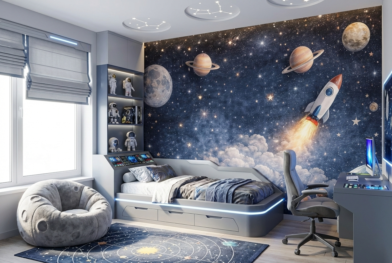 Cohete, Planetas y Espacio