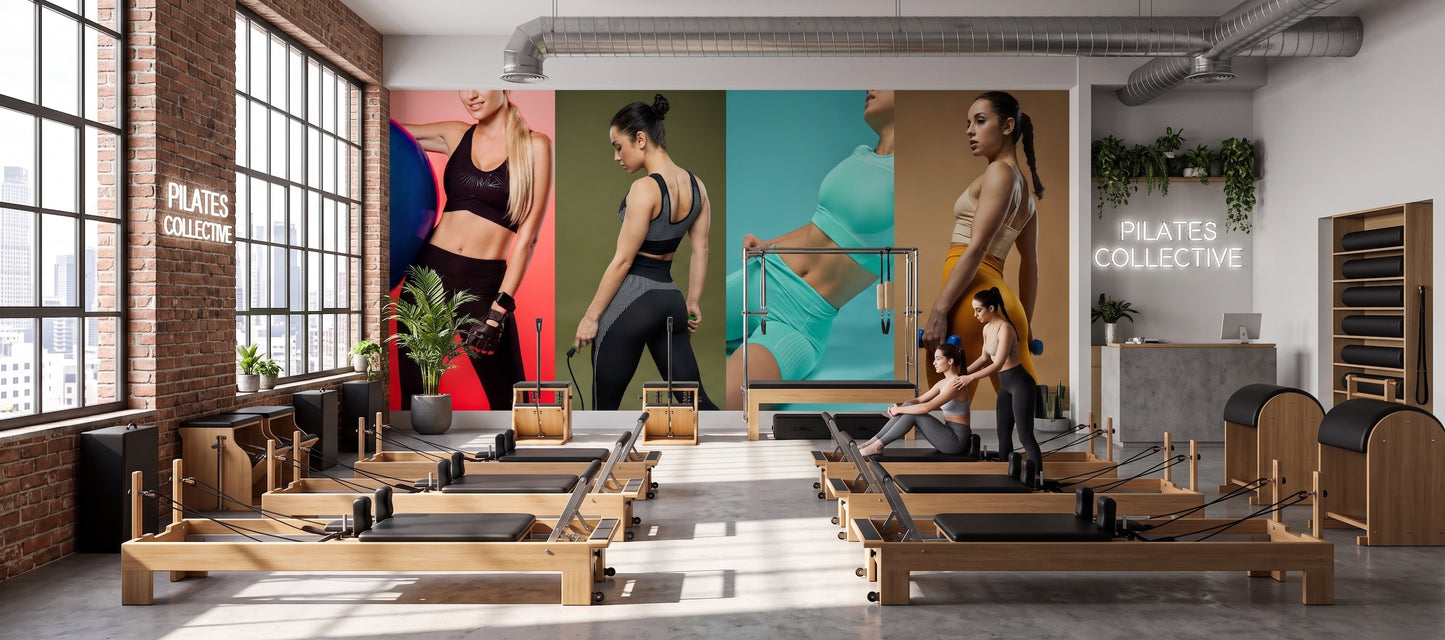 Chicas Fit Gimnasio Pilates