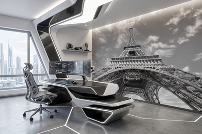 Majestic Eiffel Tower Two Versions