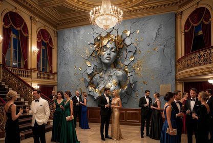Escultura Dama 3D