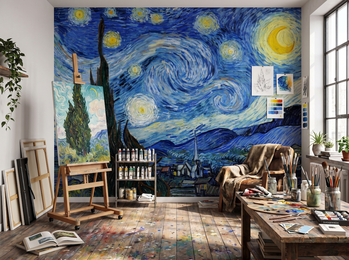 Starry Night, Vincent Van Gogh