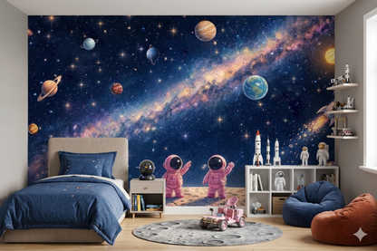 Astronautas en La Luna