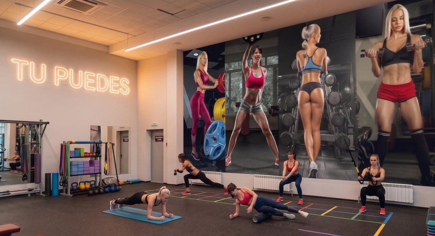 Chicas Fit Gimnasio