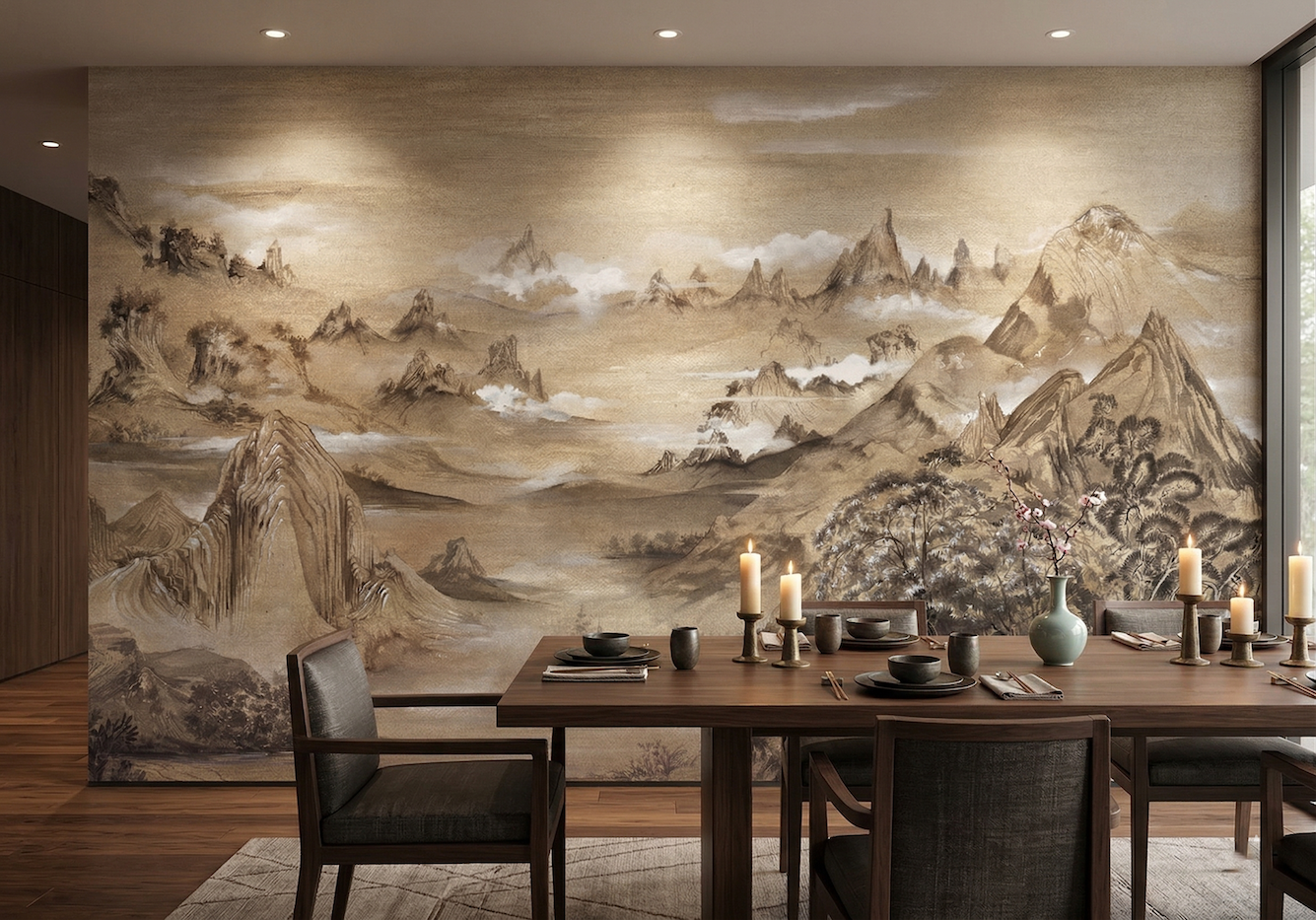 Paisaje Montañas Orientales - Beige
