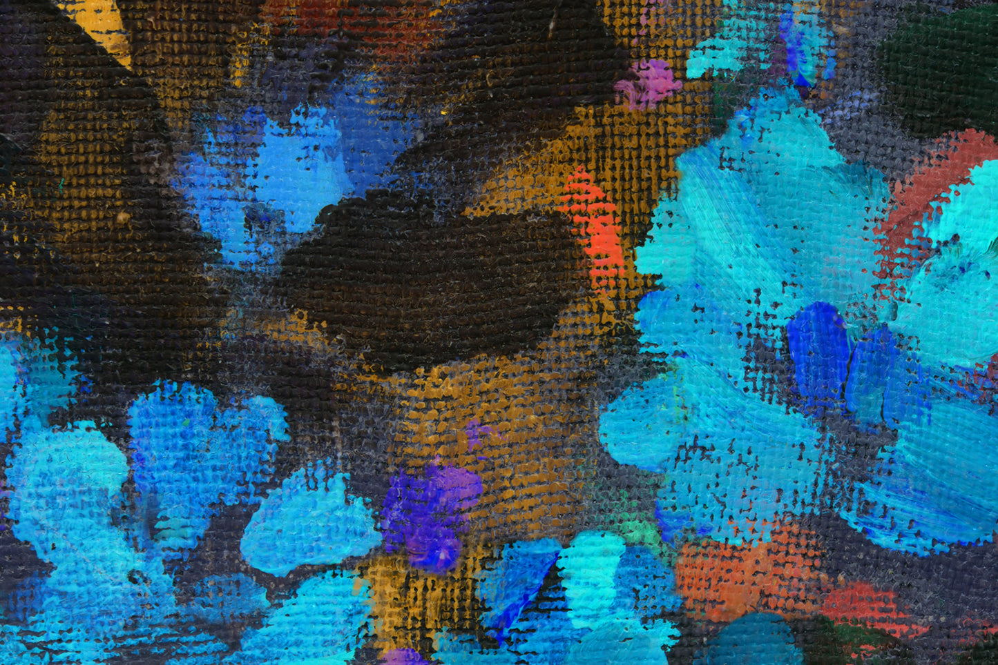 Fondo Pintura Flores de Colores