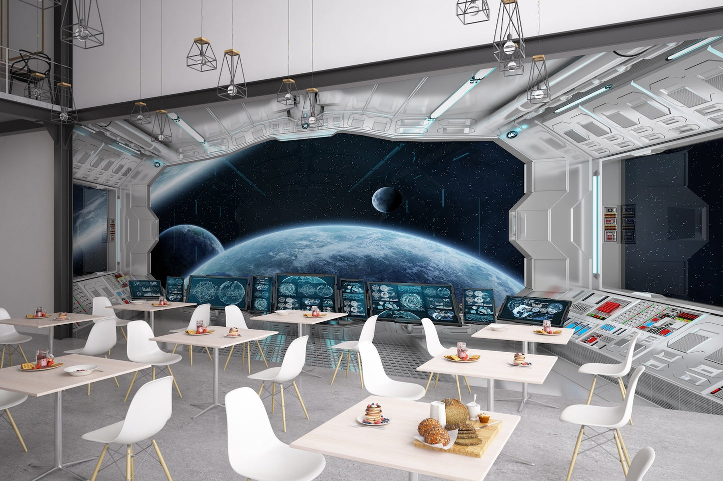 Interior Nave Espacial