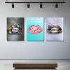Canvas Decorativo Butterfly Lips