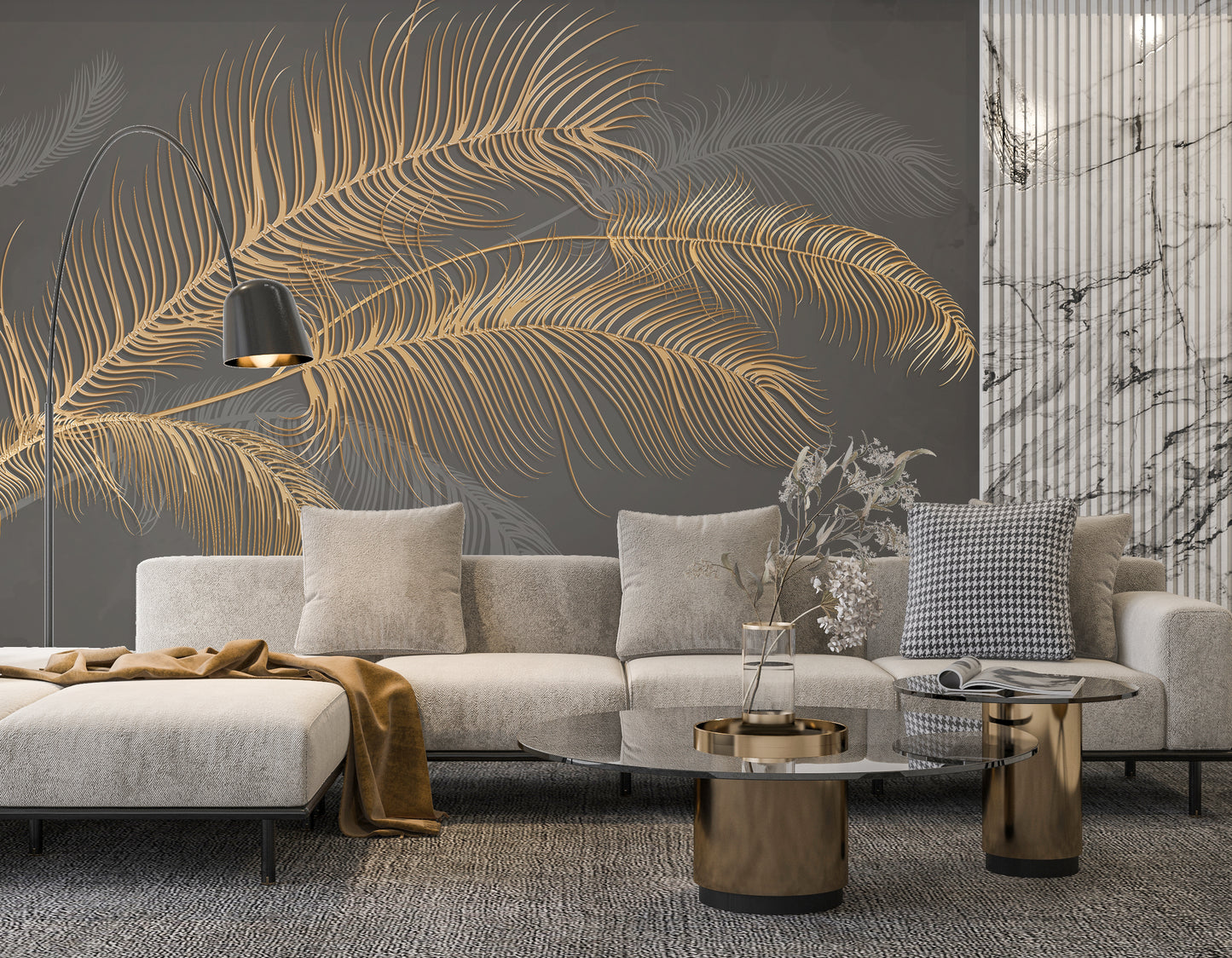 Europrint Tropical Big Leaves Mural