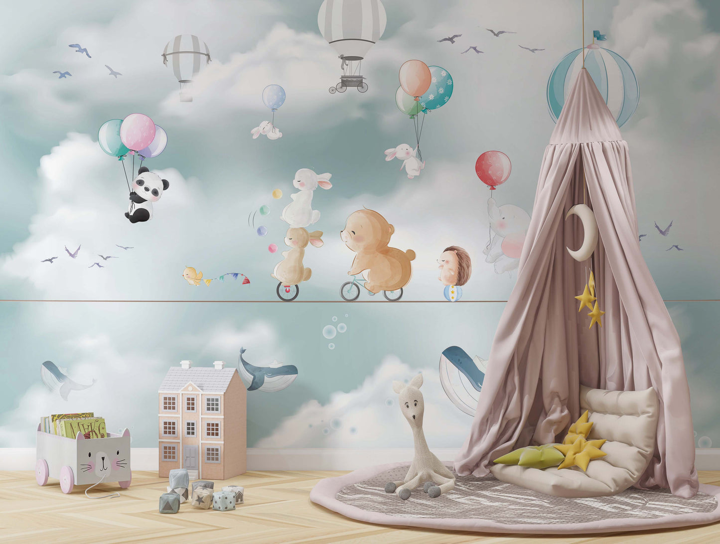 Europrint Baby Animals Having Fun