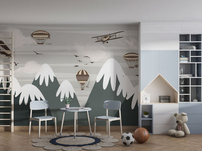 Europrint Montañas Nevadas, Globos Aeroplanos