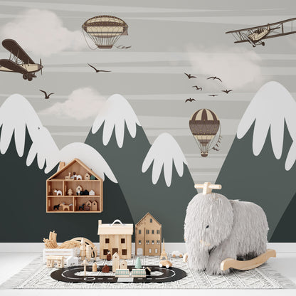 Europrint Montañas Nevadas, Globos Aeroplanos