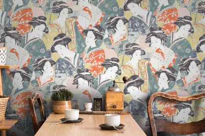Mural de Geishas