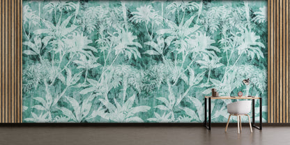 Mint Tropics Wallpaper