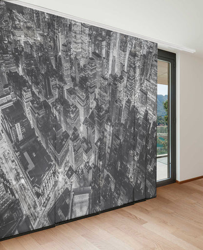 Panel Corredizo Edificios Nueva York Vista Aérea