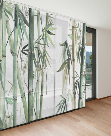 Panel Corredizo Plantas de Bamboo