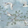 Majestic Cranes, Blue