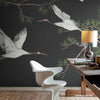 Majestic Cranes, Black