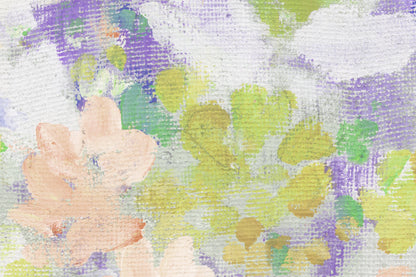 Fondo Pintura Flores de Colores
