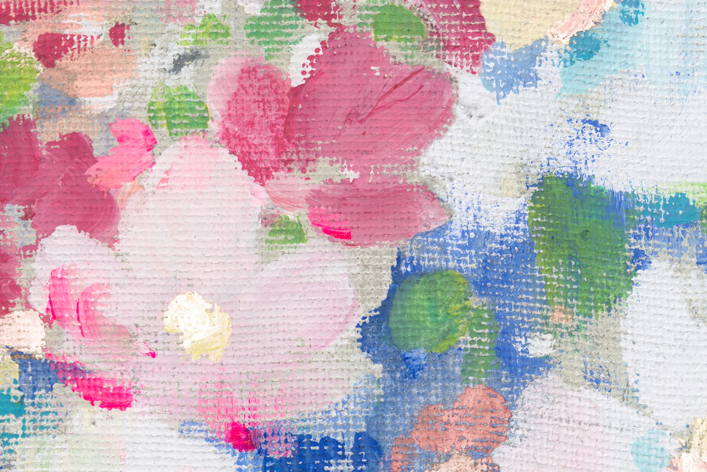 Fondo Pintura Flores de Colores
