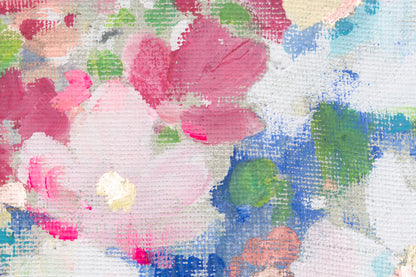 Fondo Pintura Flores de Colores