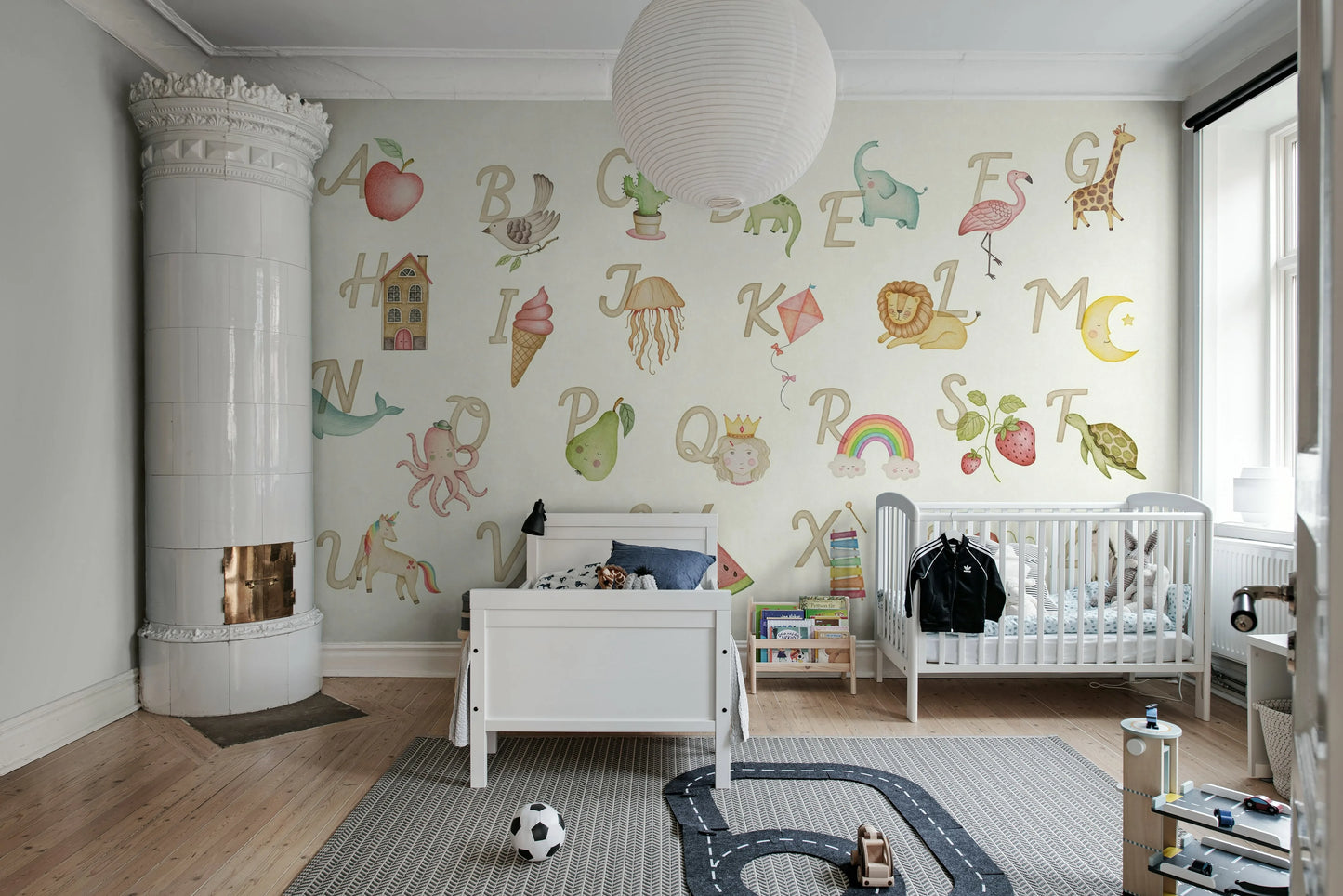 Acuarela Abecedario Ilustrado (Inglés)