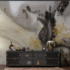 Europrint Black Strokes Modern Mural