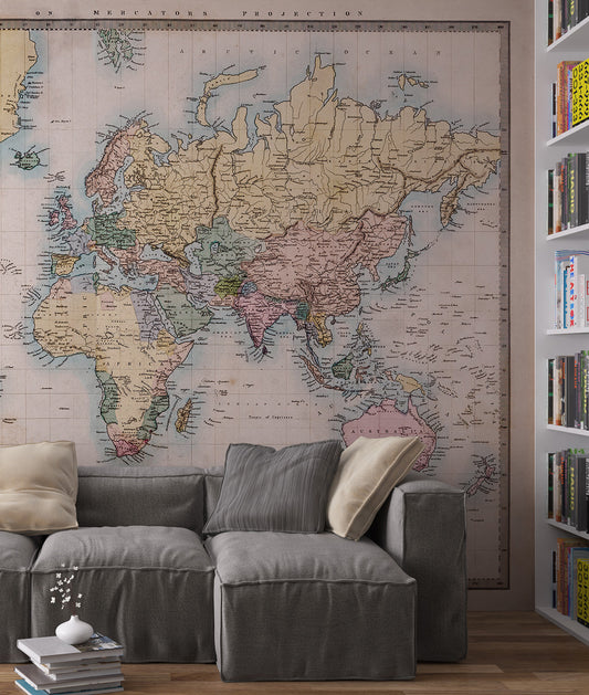 Vintage World Map