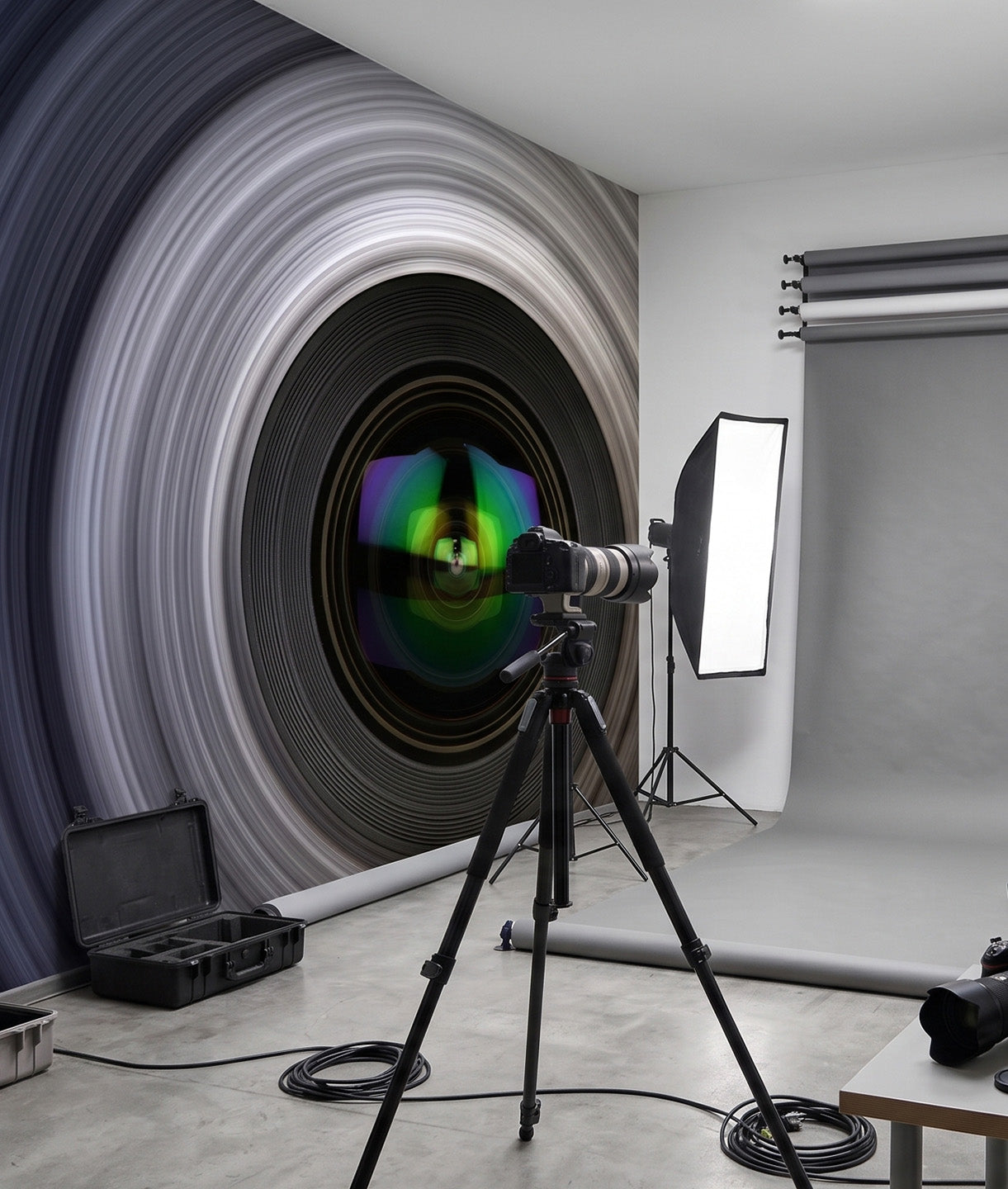 Lente de Cámara, Estudio Fotográfico