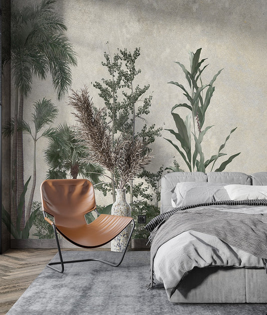 Paisaje Palmeras Tropicales I