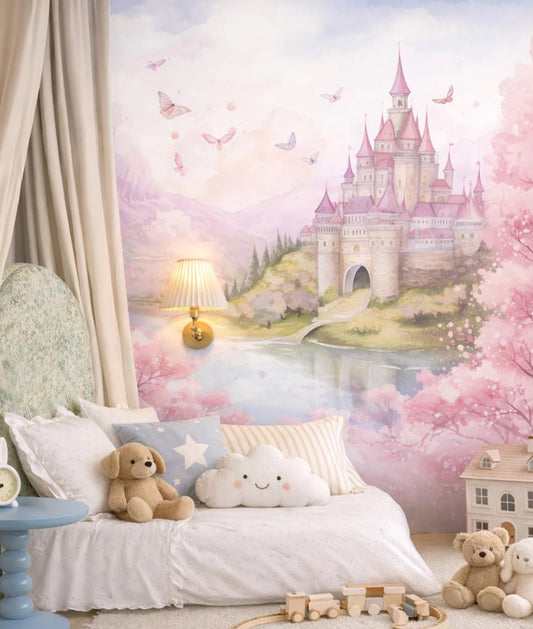 Cute Princess Castle - Pink