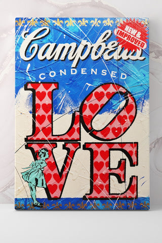 Canvas Campbell's Love