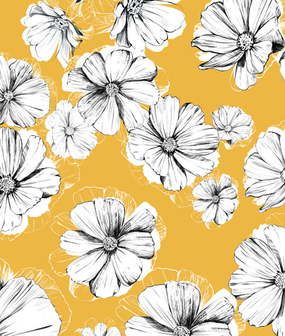 Colored Floral Background