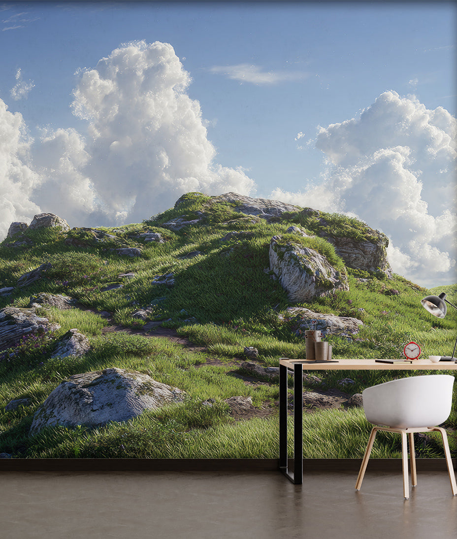 Paisaje Colina Nueva Zelanda