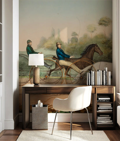 Vintage Horse Race
