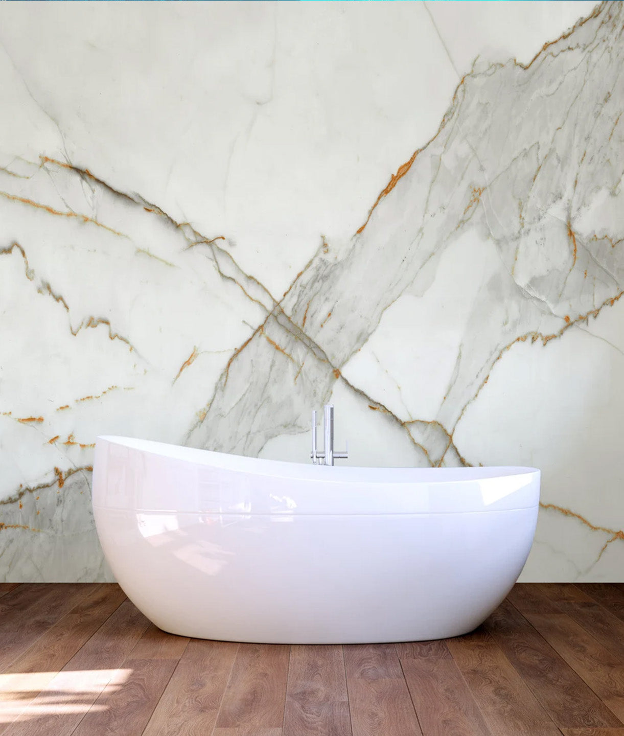 Mármol Blanco Estilo Carrara