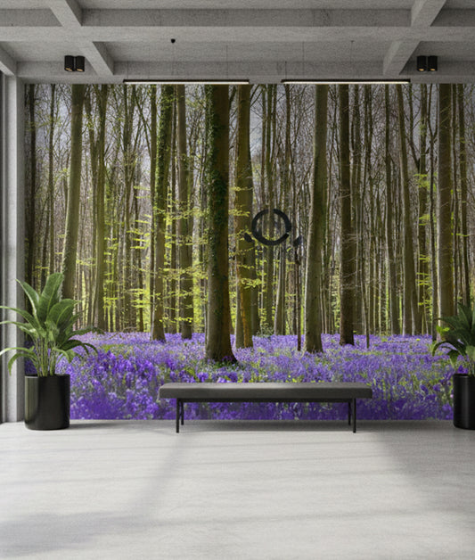 Blue Bells and Trees