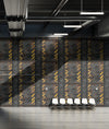 Placas Industriales Metal Oxidado Warning