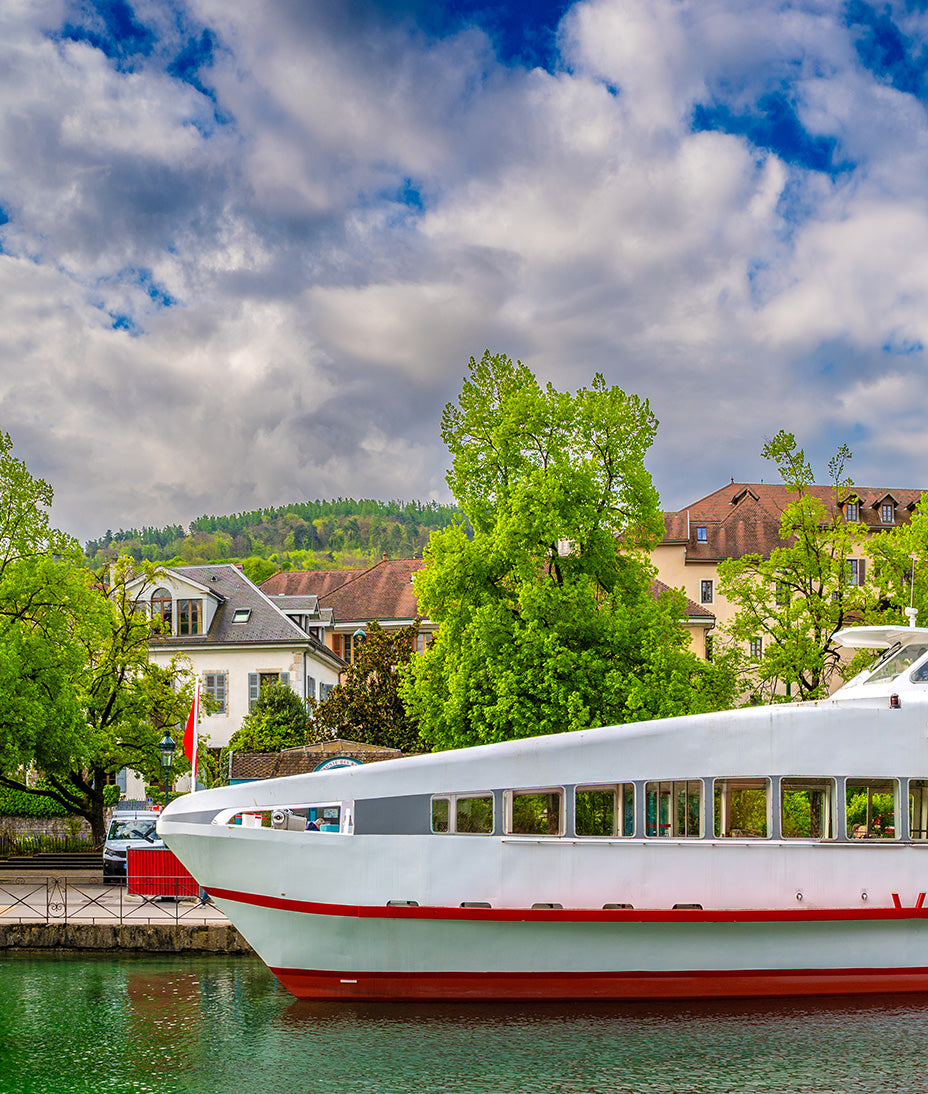 Canal du Vassé, Annecy, Francia