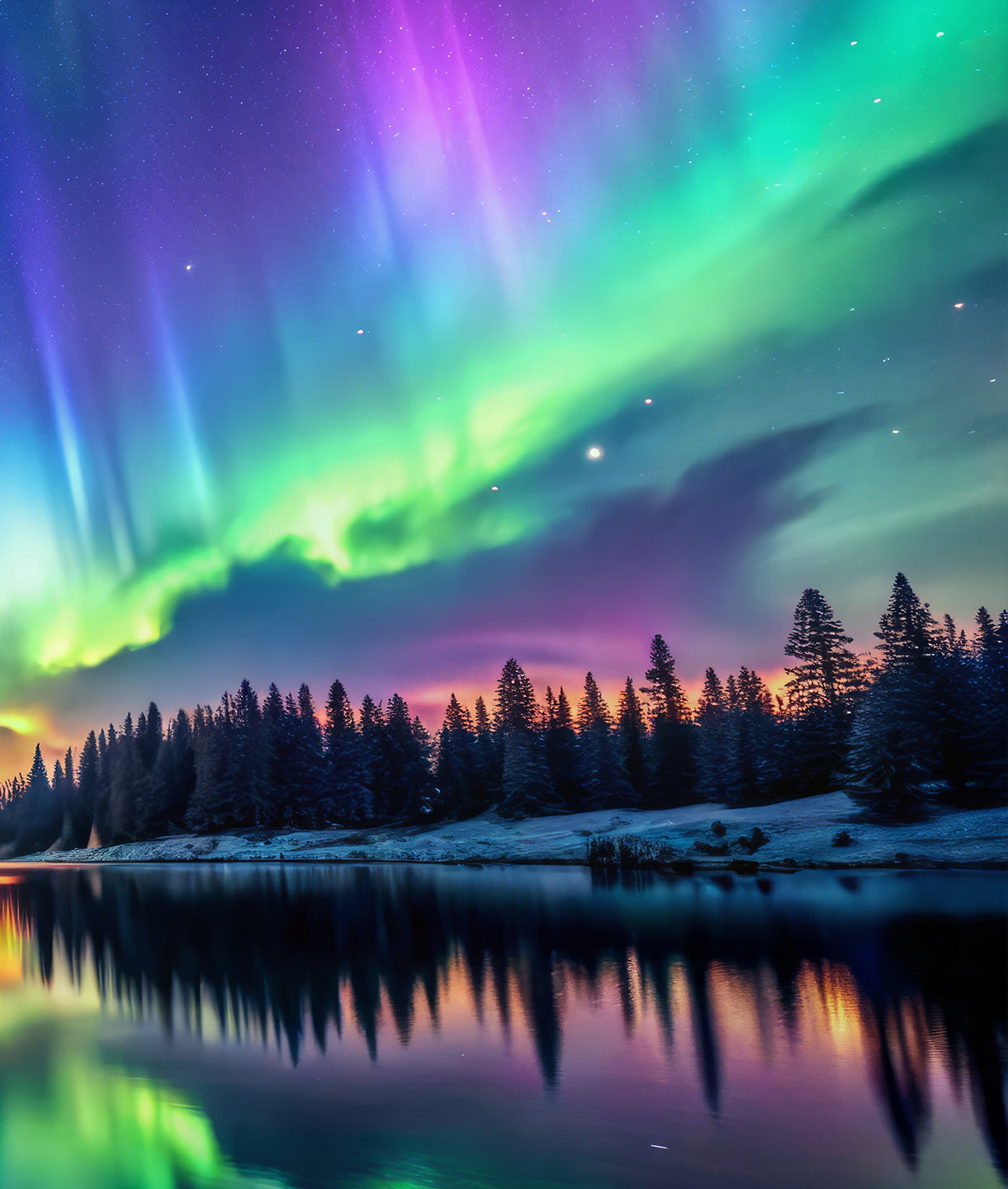 Aurora Borealis Polar Northern Lights