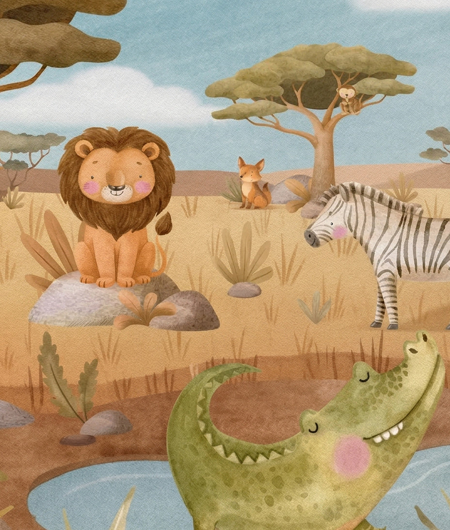 Safari, León, Avestruz y Cocodrilo