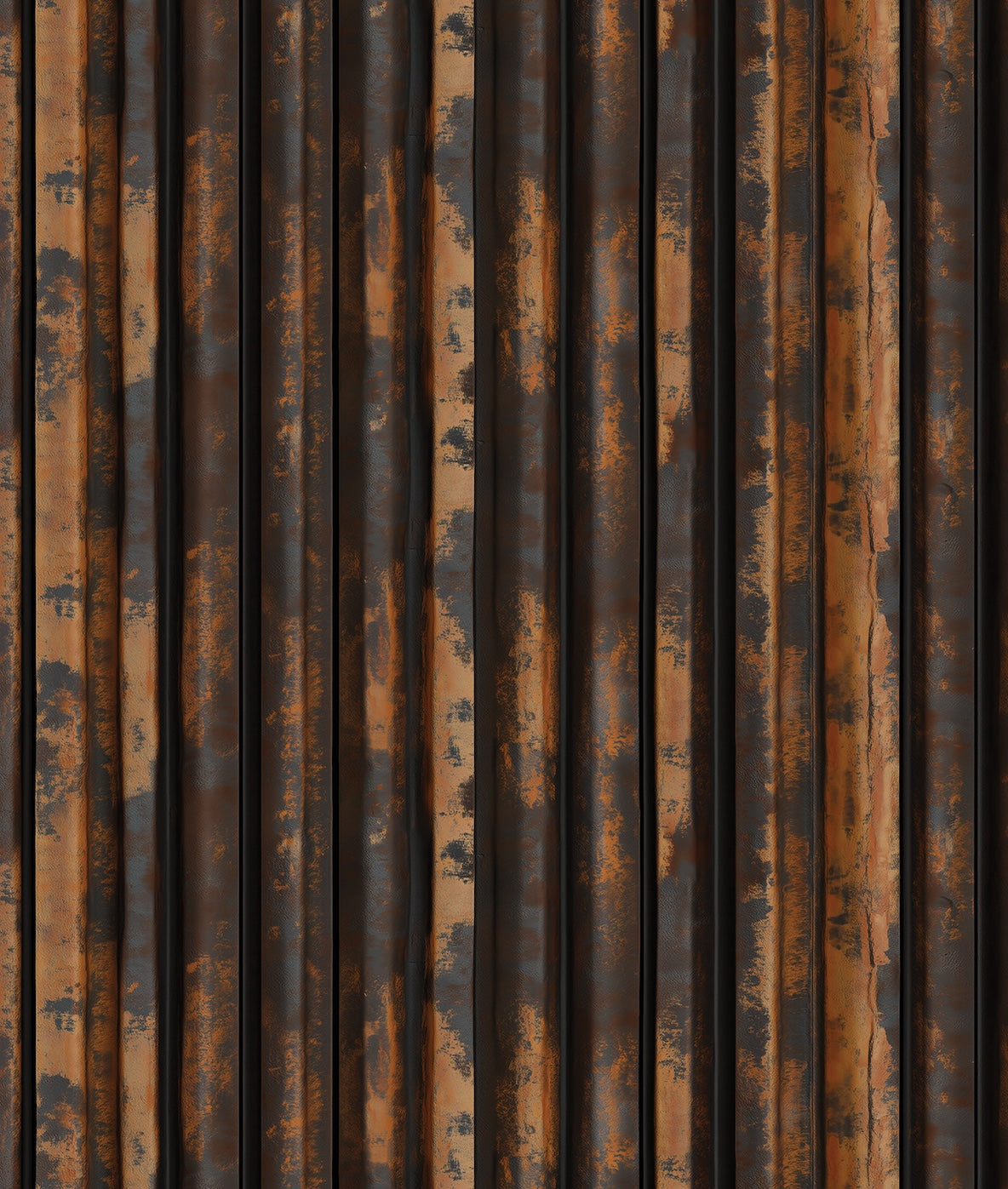 Lámina Corrugada Oxidada II