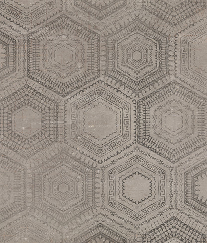 Patrón Geométrico Estilo Mármol I