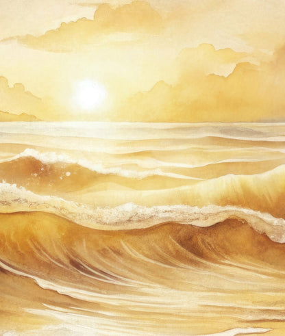 Golden Waves & Beach