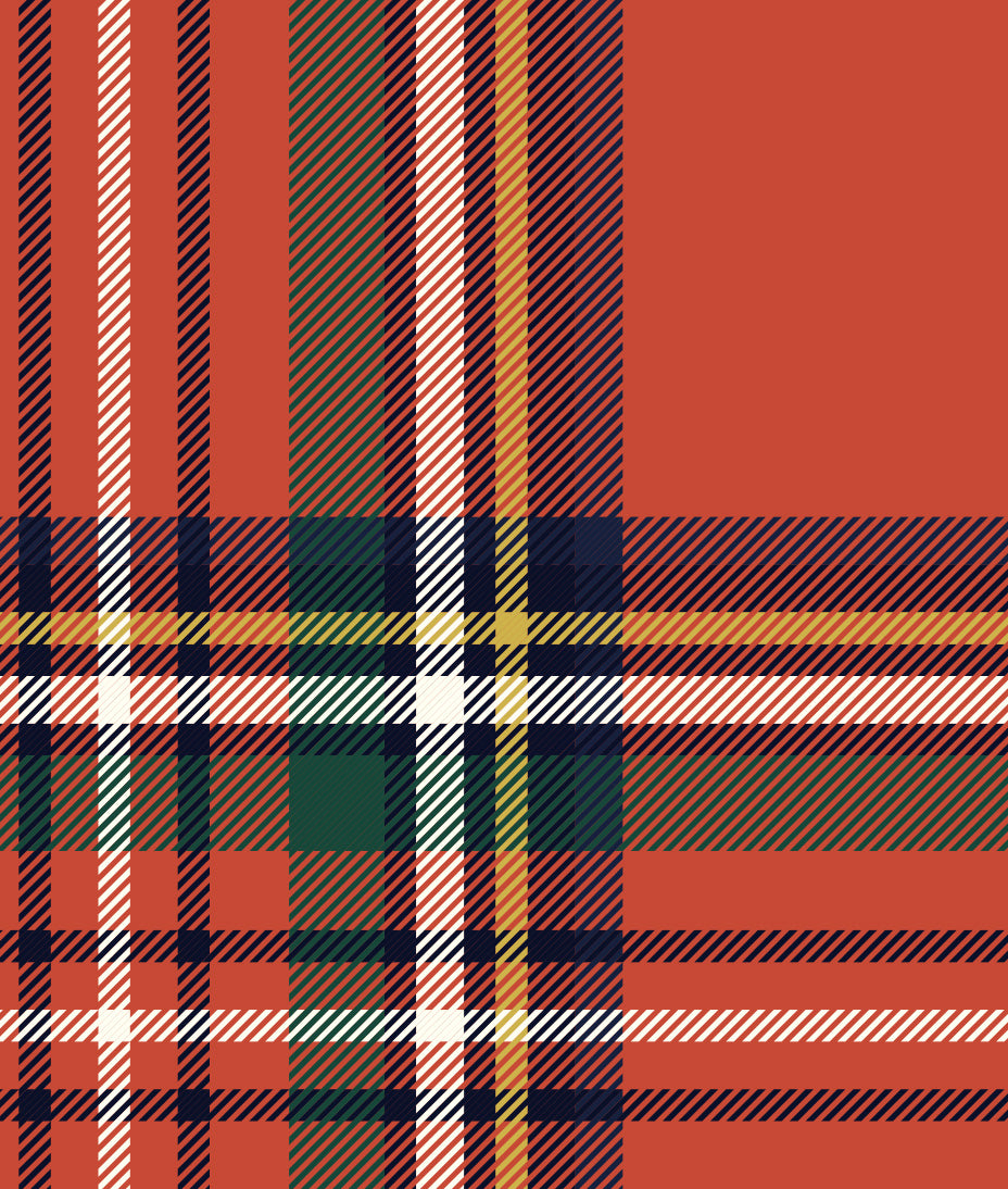 Royal Stewart Tartan Pattern I