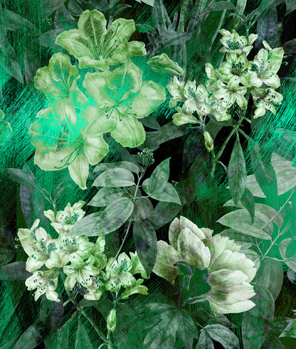 Beautiful  Green Garden Texture