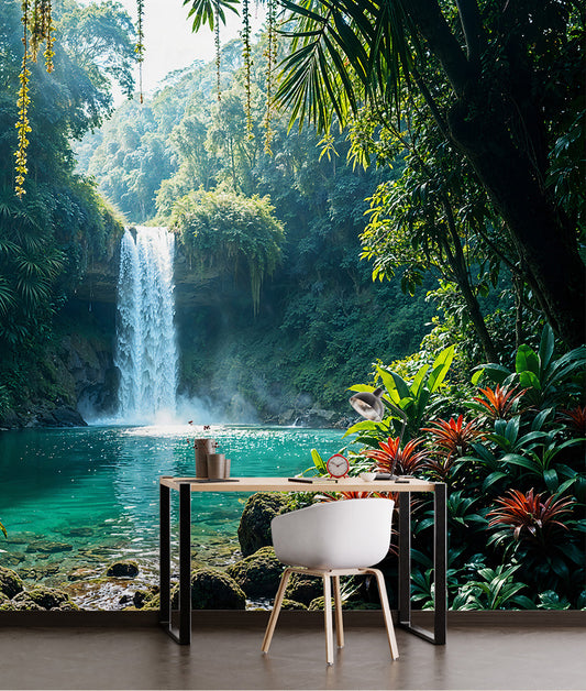 Paisaje Cascadas Polinesias