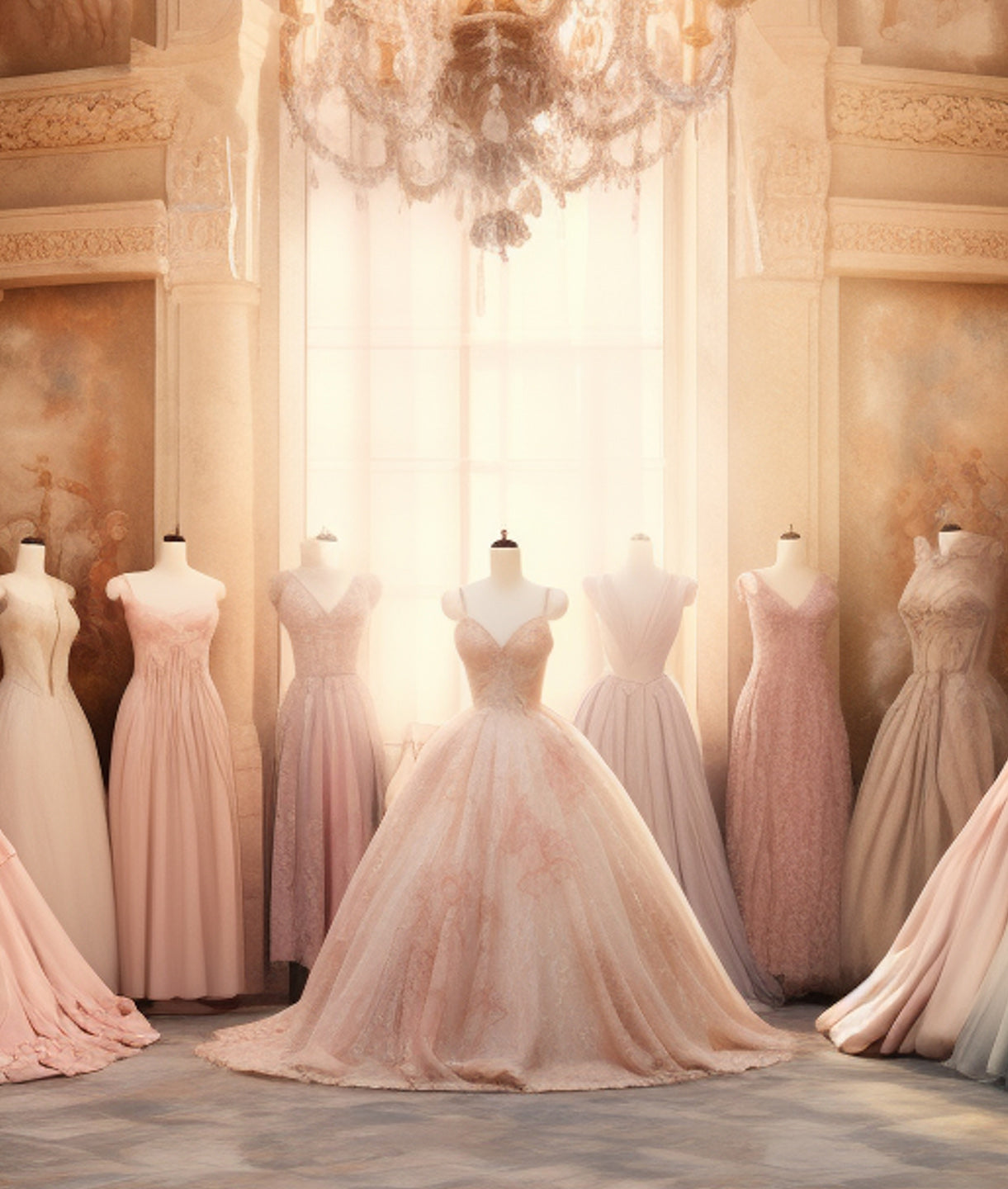 Aparadores Con Vestidos Estilo Princesas