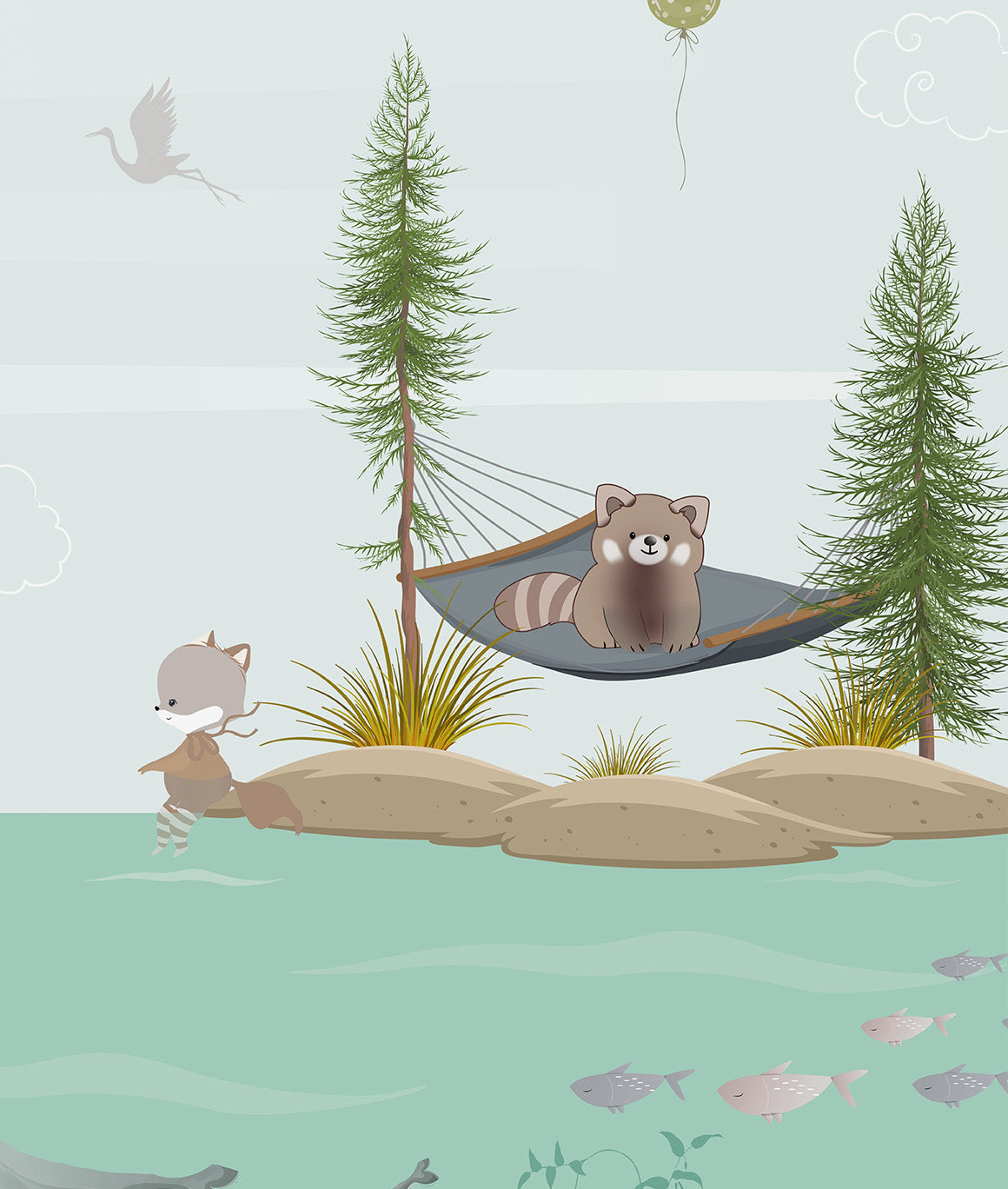 Fishing in the River